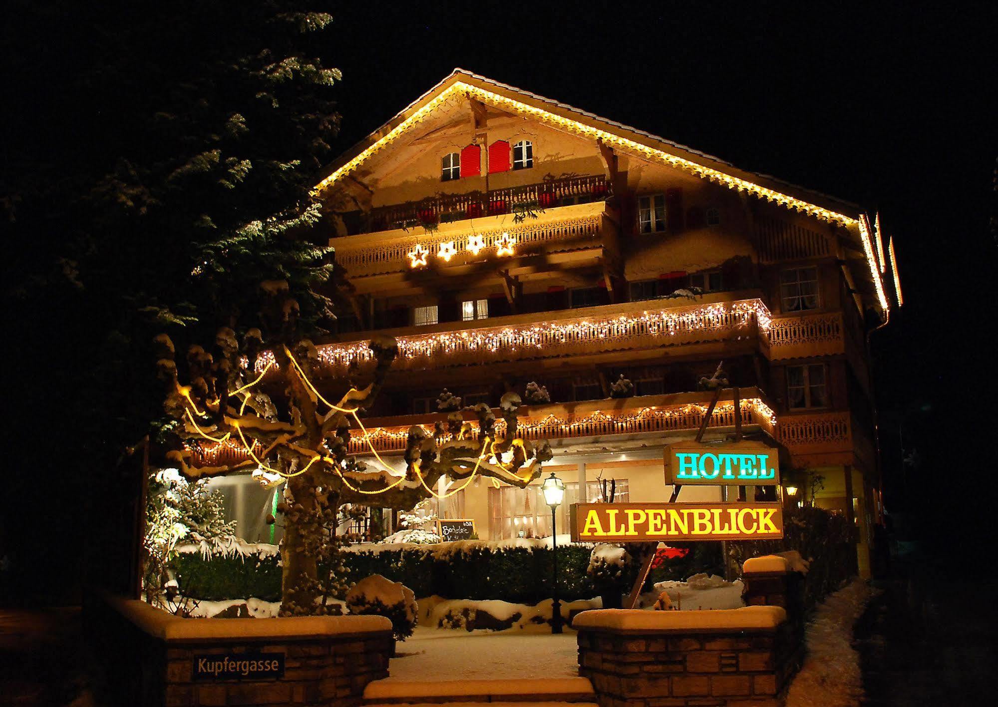 Alpenblick Hotel & Restaurant Wilderswil By Interlaken Exterior foto